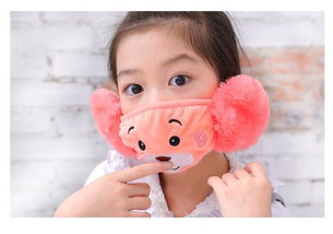 秋冬季萌趣守护 卡通纯棉亲子口罩，保暖防寒与透气二合一的贴心之选